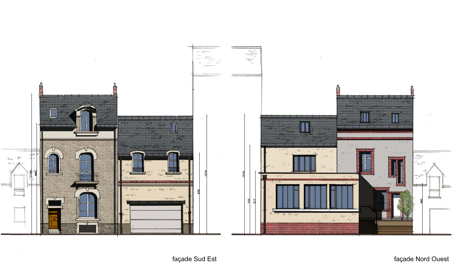 Esquisse extension - Nantes (44)